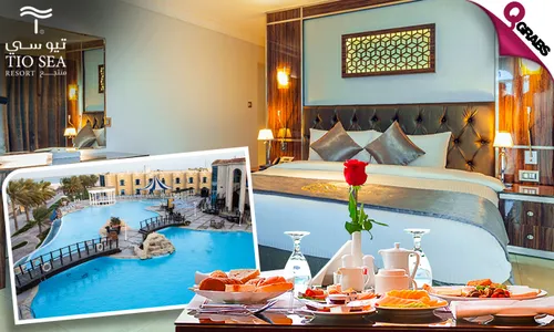 Royal Suite Staycation + Breakfast Buffet & Resort Access for TWO at Tio Sea Resort!